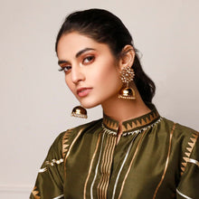 Load image into Gallery viewer, Matte Copper Jhumkas
