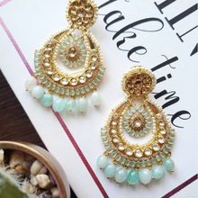 Load image into Gallery viewer, Luxe Pastel Kundan Baalis
