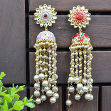 Load image into Gallery viewer, Sitara Chandelier Jhumkas
