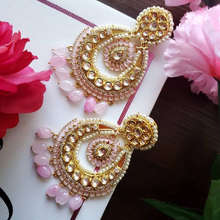 Load image into Gallery viewer, Luxe Pastel Kundan Baalis
