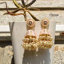 Load image into Gallery viewer, Gulabo Jhumkas- The Shy Charmer
