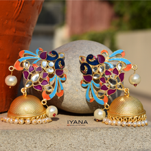 Load image into Gallery viewer, Taraash Jhumkas
