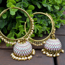 Load image into Gallery viewer, Barkat Jhumka Hoops
