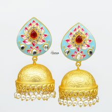 Load image into Gallery viewer, Matte Pear Jhumkas
